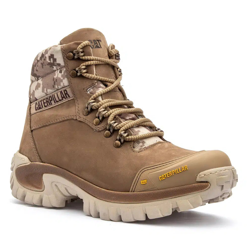 Bota Caterpillar 2064 Creme Nobuck