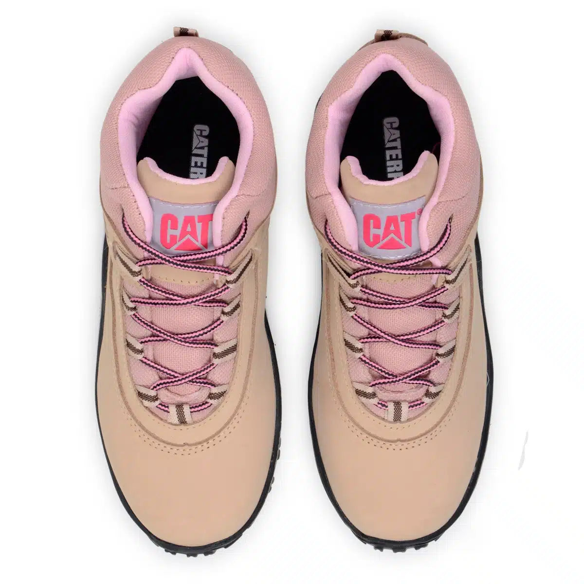 Bota Caterpillar Adventure Feminino Rosa Nude