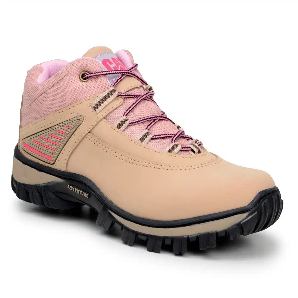 Bota Caterpillar Adventure Feminino Rosa Nude