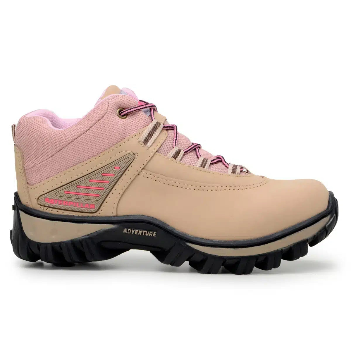 Bota Caterpillar Adventure Feminino Rosa Nude