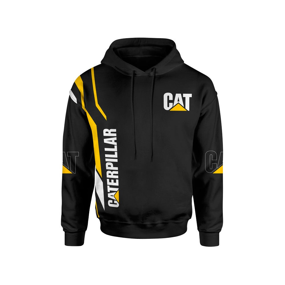 Blusa Moletom 3d Full Caterpillar Cat Cores Lançamento