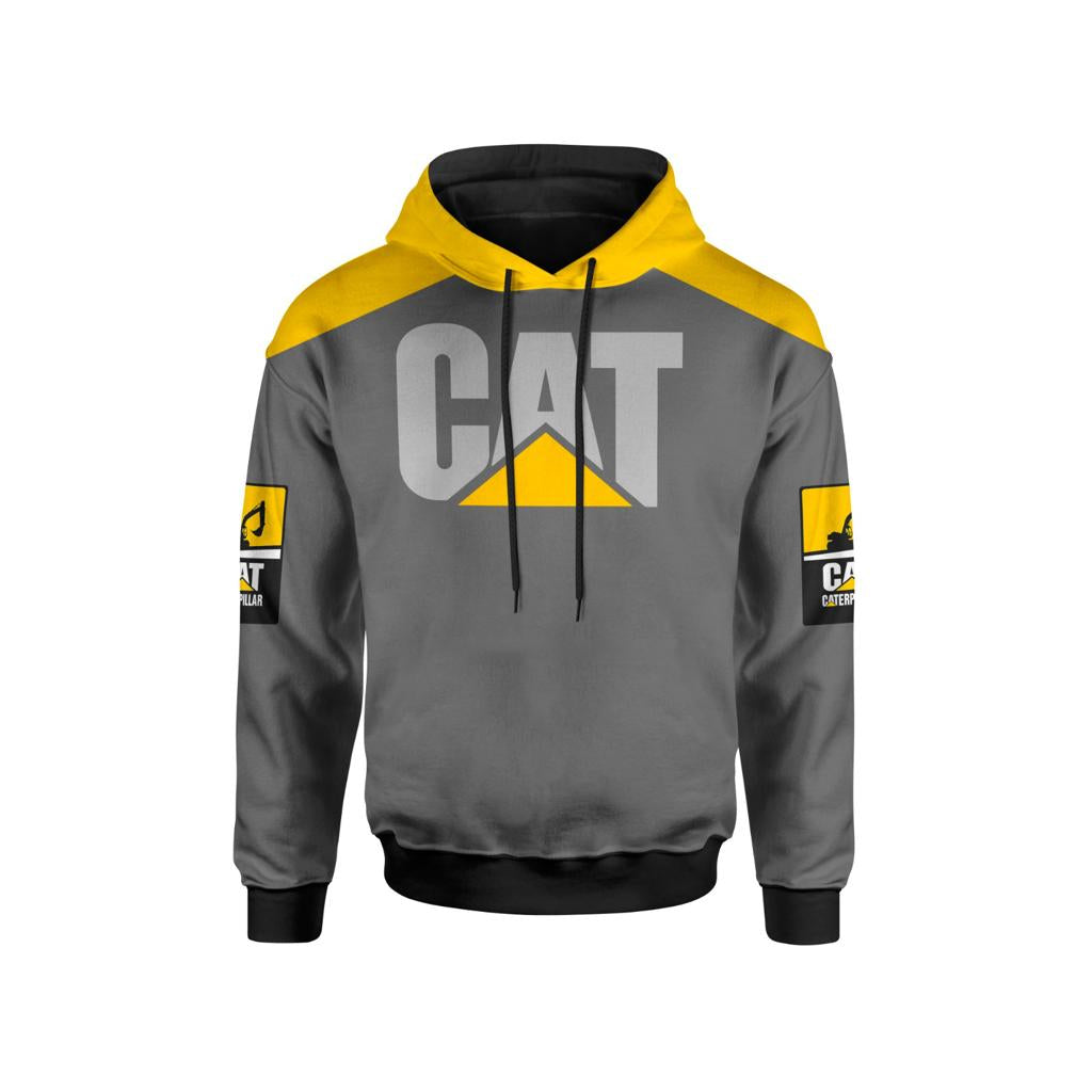 Blusa Moletom 3d Full Caterpillar Cat Cores Lançamento