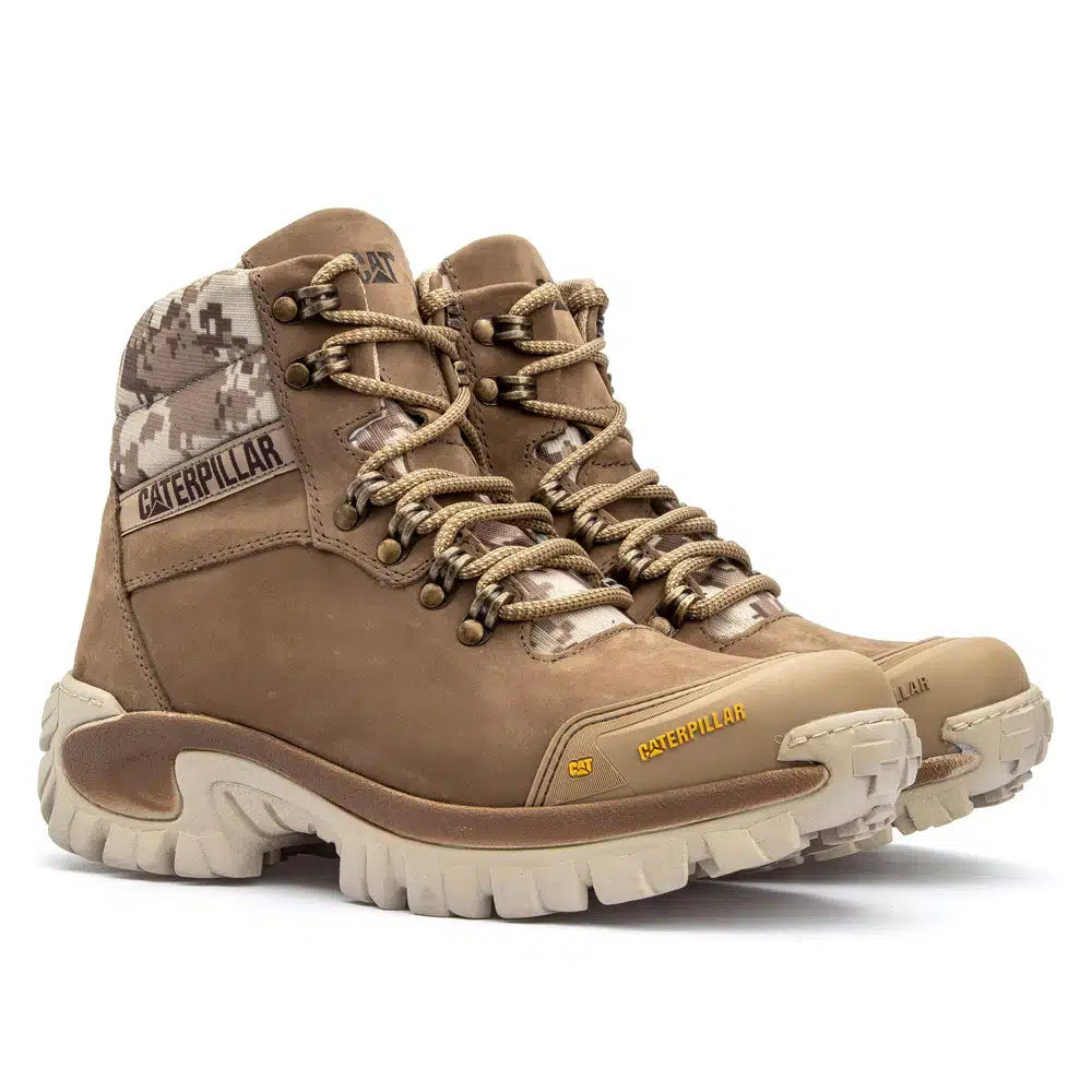 Bota Caterpillar 2064 Creme Nobuck
