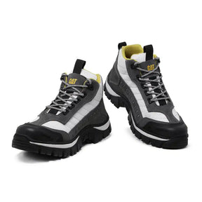 Bota Caterpillar 2068 Branca Cinza