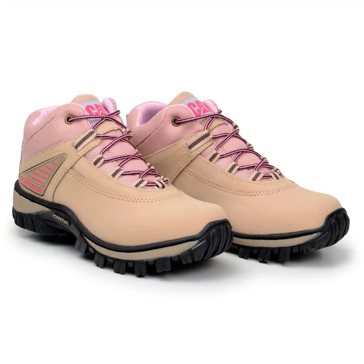 Bota Caterpillar Adventure Feminino Rosa Nude