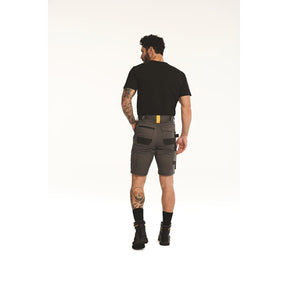 Shorts de Bolso Essenciais com Stretch  Cinza Escuro