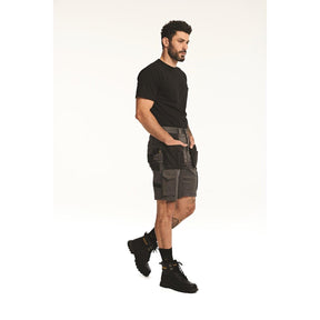 Shorts de Bolso Essenciais com Stretch  Cinza Escuro