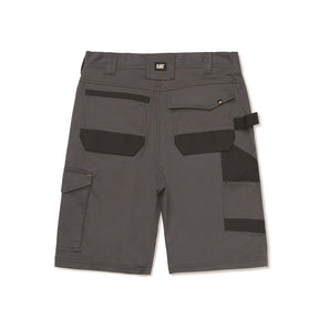 Shorts de Bolso Essenciais com Stretch  Cinza Escuro